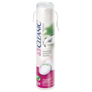 Cleanic Cotton Pads 120 Pieces