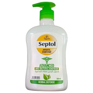 Septol Anti-Bacterial Hand Wash Herbal Defense 500Ml