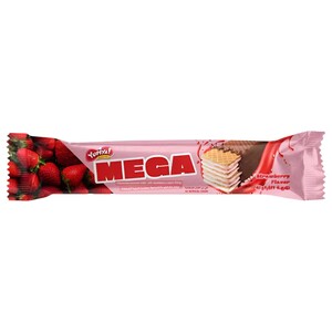 Yupiya Mega Wafer Strawberry 55G