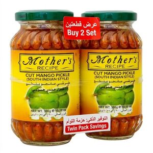 Mother's Recipe Cut Mango Pickle 300 Pack Of 2