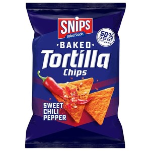 Snips Baked Tortilla Chips Sweet Chili Pepper 230G