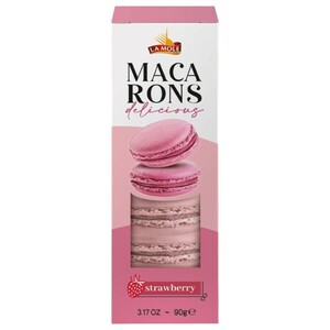 La Mole Macarons Delicious Strawberry 90G