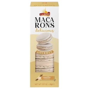 La Mole Macarons Delicious Vanilla 90G