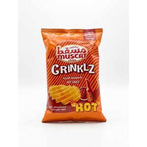 Muscat Chips Crinklz Chips Hot Sauce 65Gm