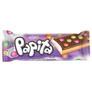 Solen Papita Milk Bar With Dragées Candies 33G