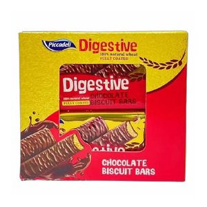 Piccadeli Biscuit Digestive Bars Coated Choco 28G X8