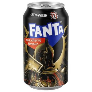 Fanta Dark Cherry Flavour 330Ml