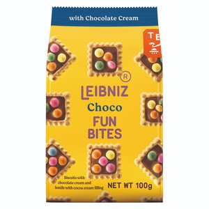 Leibniz Fun Bites Choco 100Gm