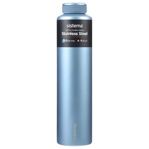 Sistema Stainless Steel Bottle Chic 600Ml