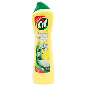 Cif Cream Cleaner With Micro Crystals Lemon 500Ml