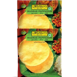 Mother Recipe Pappadam 100 Gr X 2 Pcs Price Offer
