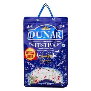 Dunar Festiva Pusa Basmati Rice 5 Kg