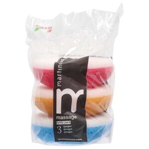 Martini Spa Sponge Family 3 Pieces