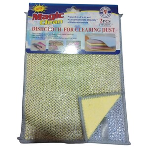 Magic Clean Dishcloth For Clearing Dust 2 Pieces