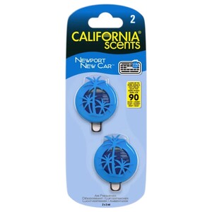 California Scents Car Air Freshener Newport 2 Pieces