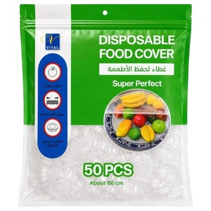 Vital Disposable Food Cover 60Cm 50 Pieces