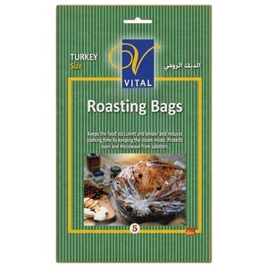 Vital Roasting Bags Turkey Size 5 Pieces