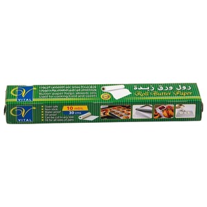 Vital Butter Paper Roll 10 Meters 30Cm