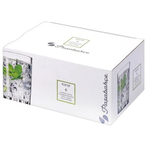 Pasabahce Water Glass Set 250Ml 6 Pieces