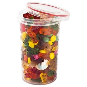 Üçsan Plastik Twist Cover Round Food Saver 0,6L M-766