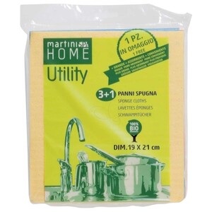 Martini Spa Home Sponge Cloths 3+1 Free