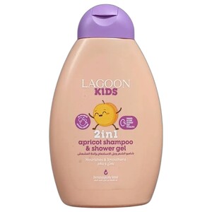 Lagoon 2In1 Kids Shampoo & Shower Gel Apricot 400Ml