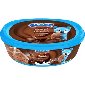 Glace Chocolate Ice Cream 1Ltr