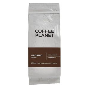 Coffee Planet Organic Ground Coffee 250 Gr