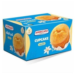 Americana Vanilla Filled Cupcake 10X25g