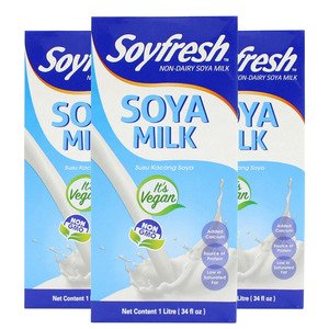 Soyfresh Soya Milk 3X1 Liter