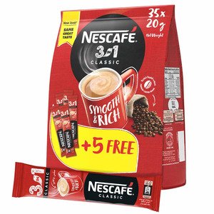 Nescafe 3In1 My Cup Pouch 20Gm (30+5Free)