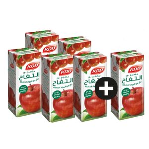 Kdd Apple Juice 180 Ml 5+1 Offer