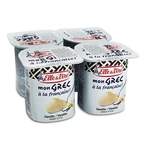 Elle & Vire Greek Yogurt 125 Gr 3 + 1 Free Offer
