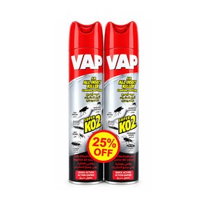 Vape All Insect Killer Spray 400Ml X2 -25%P.Off