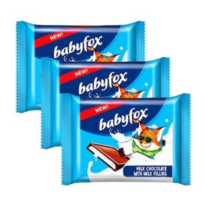 Babyfox Milk Chocolate 3X45gm
