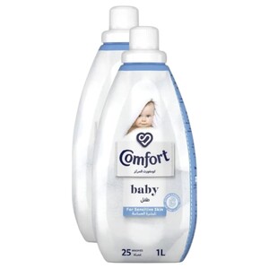 Comfort Baby Concentrated Fabric Softener Pouch 1L X2
