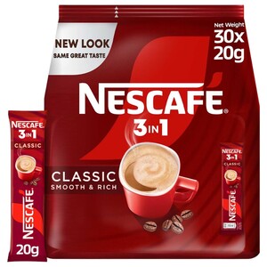Nescafe 3In1 Instant Coffee Classic 20G X30