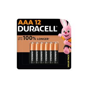 Duracell Type Aaa Alkaline Batteries 12 Bl Pack Of 12