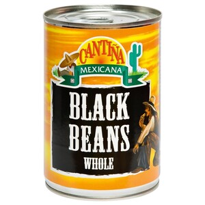 Cantina Mexicana Black Beans Whole 400G