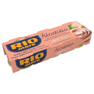 Rio Mare Solid Light Tuna In Olive Oil 65G X3
