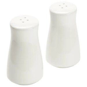 Symphony Ceramic Tabletop Salt & Pepper Shakers