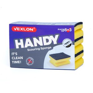 Vexlon Sponges Easy Grip 9 Pieces