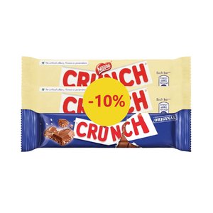 Nestle Crunch White Chocolate 28G X2 + Chocolate 28G