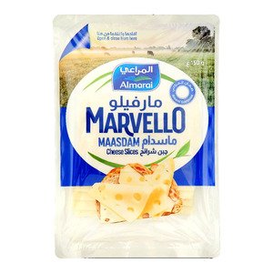Almarai Natural Slice Maasdam 150Gm