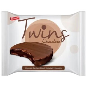 Zalloum Twins Biscuit Filled With Chocolate Cream 25G
