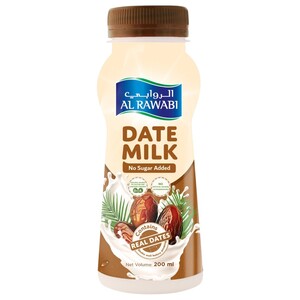 Al Rawabi Milk Date No Added Sugar 200Ml