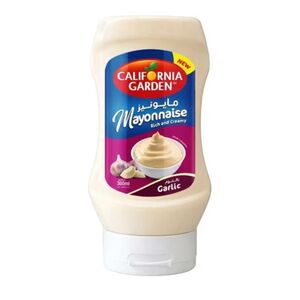 California Garden Mayonnaise With Garlic 300 Ml