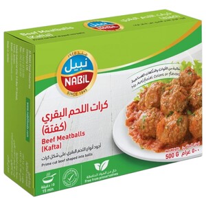 Nabil Frozen Beef Meatballs Kafta 500G