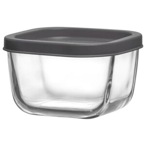 Cup Glass Storage Containers With Lid