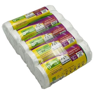 Fiji Planetcare Trash Bag 5 Gallon 5 Roll